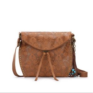 The Sak crossbody brown leather